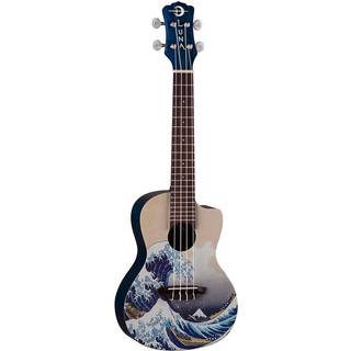 Luna Great Wave Great Wave Art Koncert Ukulele