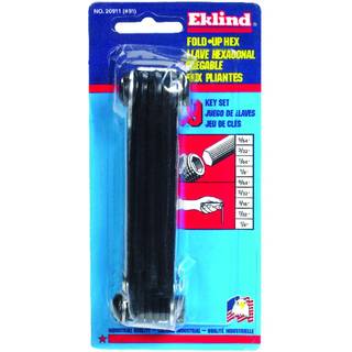 Hex Key Set 5/64-1/4FOLD (PACK af 1)