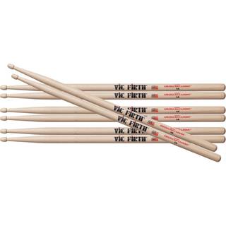 Vic Firth 5A American Classic® 5A Wood Tip 4 Pak