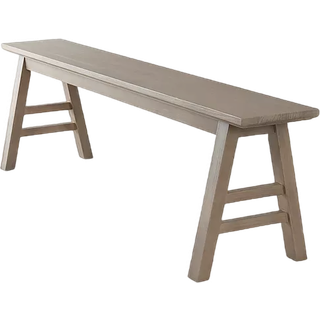 RIFALLET bænk 160 cm - Brun