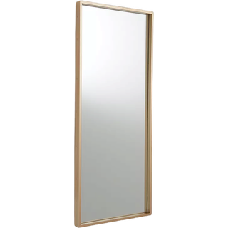 POW spejl - 80 cm - Sølvfarvet