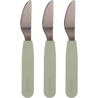Filibabba Silikone Knive Green (3 stk)