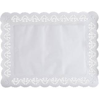 Fadpapir Udstandset 26 x 34 cm, Hvid 100 stk