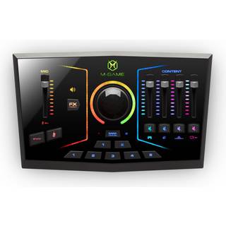 M-Audio M-Game RGB Dual - Dual USB Audio Interface For Streaming &amp; Content