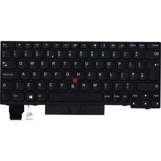 Lenovo Lite-On - Bærbar tastatur - til udskiftning - Amerikansk engelsk - Sort