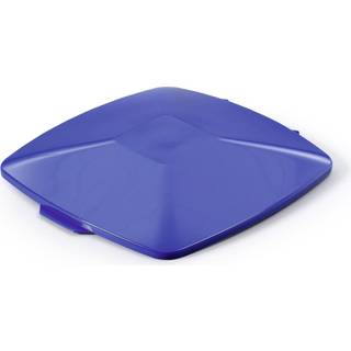 Durabin Fladt Låg T/Affaldsspand 40 L, Blå