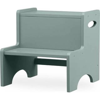 Nofred Step Up Børnestol 34x33 Cm - Stiger Krydsfiner Af Poppel Olivengrøn - 1713