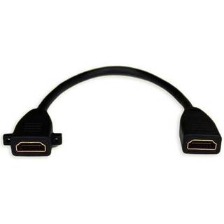 Inakustik HDMI adapter kabel til vægdåser | 25 cm