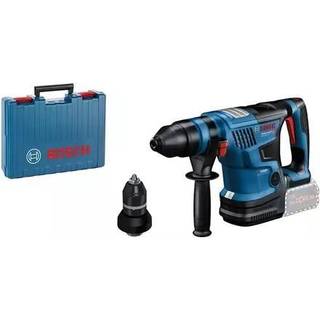 BOSCH GBH 18V-34 CF (SOLO) Batteridrevet borehammer Li-Ion, 5,8 J, BITURBO Brushless + kuffert (Uden batteri og oplader) +Nøglefri borepatron