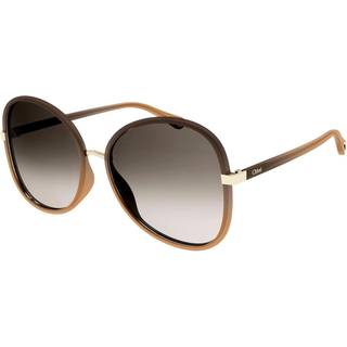 Chloé CH0030S 005 60 Solbriller Mænd Brun - Shiny Dark Brown - 60mm