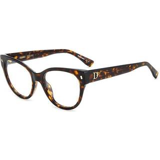 Dsquared2 D2 0069 086 52 Briller Kvinder Tortoiseshell - Dark Tortoise - 52mm
