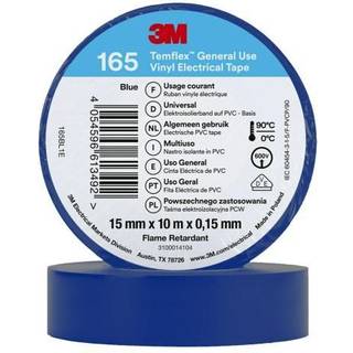 3M TemflexTM el vinyltape 165 blå 15 mm x 10 m