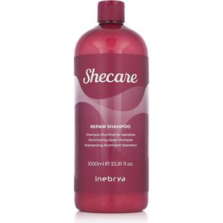 Inebrya Shecare Repair Shampoo Stråle shampoo Til skadet hår 1000 ml - 1000 ml