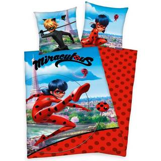 Miraculous Ladybug Sengetøj - 100 Procent Bomuld