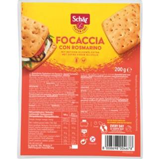 Schär Glutenfri Focaccia m. Rosmarin 200 g