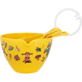 Martinex Pippi bager måleskåle Gul