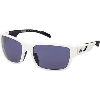 Adidas Sport Mand SP0069 24A Solbriller Plast Hvid Røg Firkantet Normal