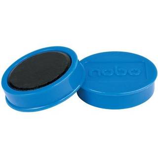 Magnet 38mm 1,5kg blå pakke a 10, Nobo 1915306