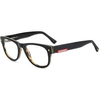 Dsquared2 Mand D2 0048 WR7 Optiske stel Acetat Sort / Havana Firkantet