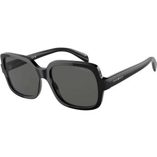 Emporio Armani EA4195 501787 55 Solbriller Kvinder Black - Glossy Black - 55mm