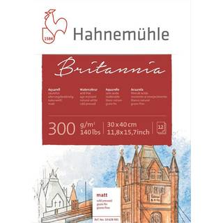 Hahnemühle Akvarelblok "Britannia" Cold Pressed 30x40cm