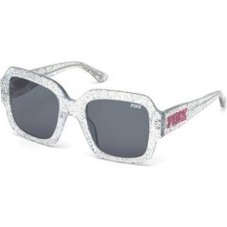 Victoria's Secret Kvinde PK0010 21A Outlet solbriller Acetat Transparent Grå Firkantet Normal