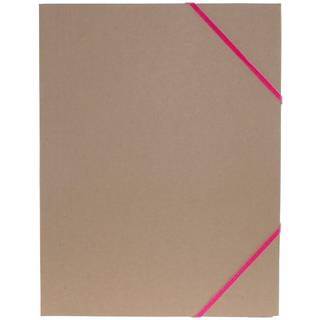 Office Elastikmappe | Genanvendt pap | Pink