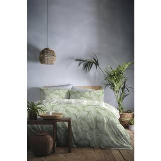 Fusion Fusion Green Matteo Duvet Cover and Pillowcase Set