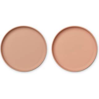 Liewood Pale Tuscany/tuscany Rose Tallerken Brandon Silikone (2-pak)