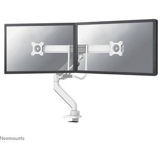 Neomounts DS75-450WH2 mounting kit - full-motion - for 2 LCD displays - white