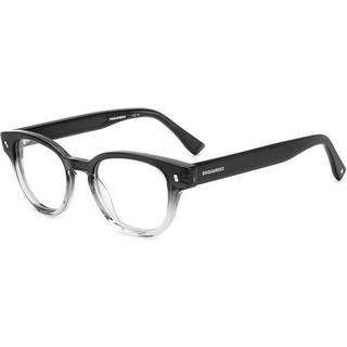 Dsquared2 D2 0057 08A 46 Briller Mænd Black - Faded Black Grey - 46mm