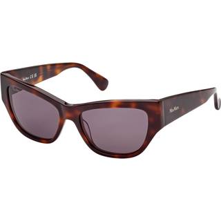 Max Mara Kvinde MM0041 FRANCOISE 52A Solbriller Acetat Havana Grå Cat Eye Normal