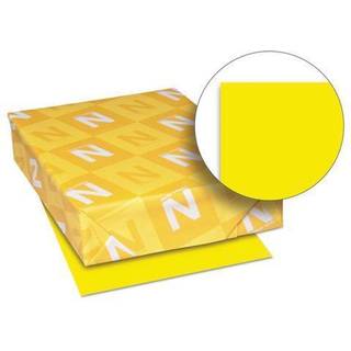 Pr?cis multi-purpose farvet kopipapir 8-1/2 """" x 11 """" 50 lb lysegul 2 pakker 26701