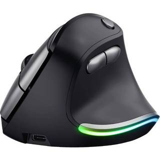 Trust Bayo Trådløs Ergonomisk Mus - Sort