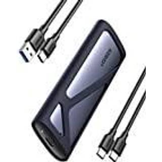 UGREEN M.2 SATA/NVMe-harddiskkabinet - Grå