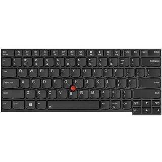 Lenovo Chicony - Bærbar tastatur - til udskiftning - Fransk - Sort