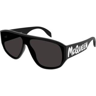 Alexander McQueen AM0386S 001 199 Solbriller Mænd Black - Black - 199mm