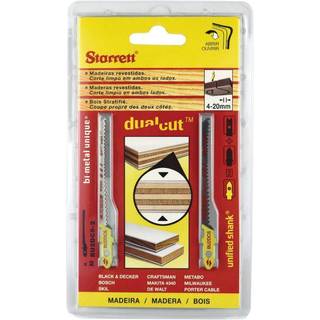 Starrett Stiksavklinger Dobbelt 50mm 9/19T BU2DCS 2 stk.