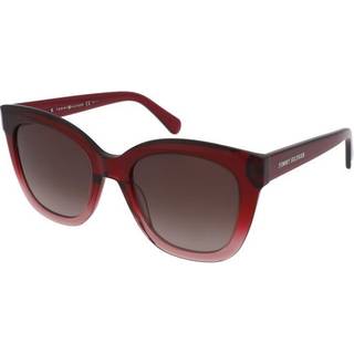 Tommy Hilfiger TH 1884/S C9A/HA 52 Solbriller Kvinder Rød - Transparent Red - 52mm