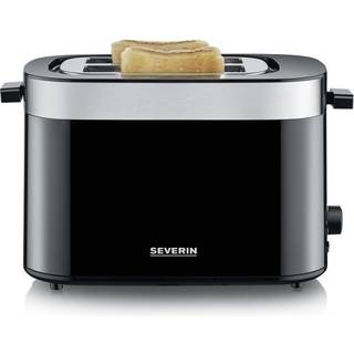 Toaster 800 watt fra Severin - Sort farve