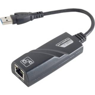 USB-A 3.0 til RJ45 Adapter - Sort
