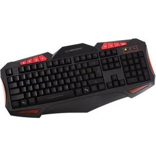 Esperanza SHELTER - keyboard and mouse set - Tastatur & Mus sæt - Sort