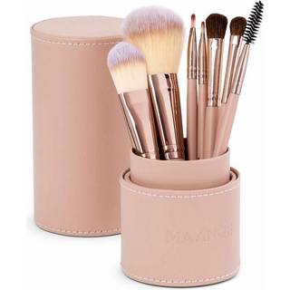 Zoë Ayla Makeup Brush Set 7 Piece Makeup børste sæt med etui - 7 stk.