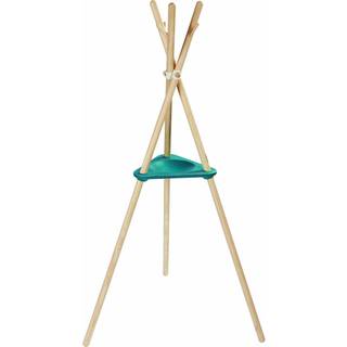 Plantoys knagerække og tipi 2-i1