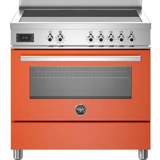 PRO95I1EART Professional induktionskomfur med ovn, 90 cm, orange