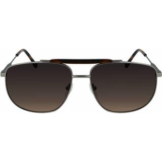 Lacoste Mand L246S 022 Solbriller Metal Grå Brun Firkantet Normal Skygge