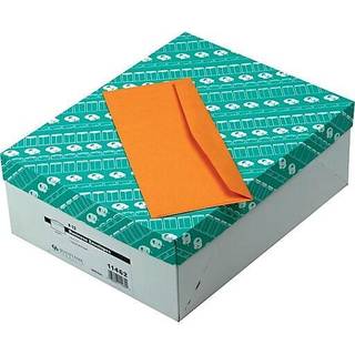 Kvalitet Park Kraft-konvolutter #12 4-3/4 x 11 28 lb Brown Kraft 500/Box (11462)