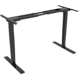 DIGITUS - sit/standing desk frame - black RAL 9011 Gamer Bord
