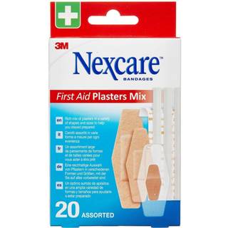 Nexcare Plaster Mix (20 stk)