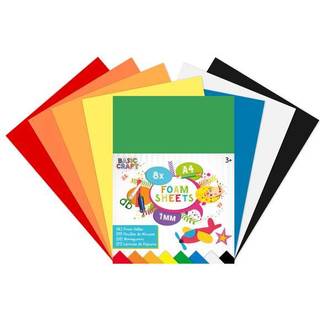 Mosgummi A4 - 8 ark, 1 mm